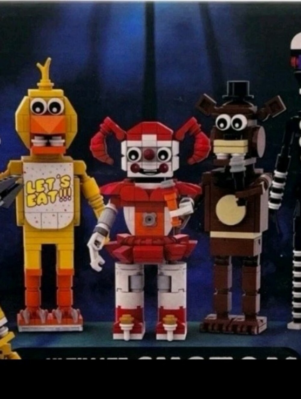 FNAF Five Nights at Freddy's building blocks #fnaf #lego - Picture 9 of 13